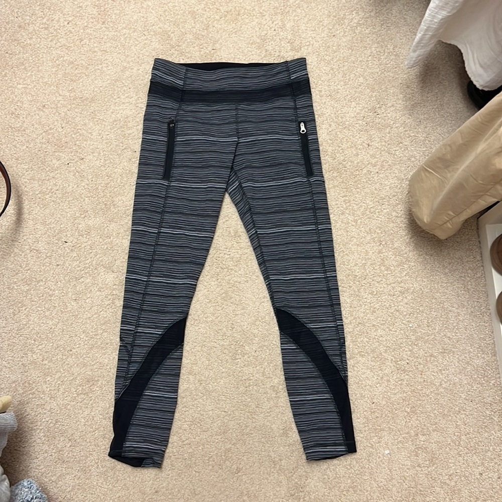 Striped Lululemon leggings